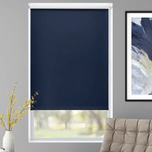 Deluxe Blackout Vinyl Roller Shades